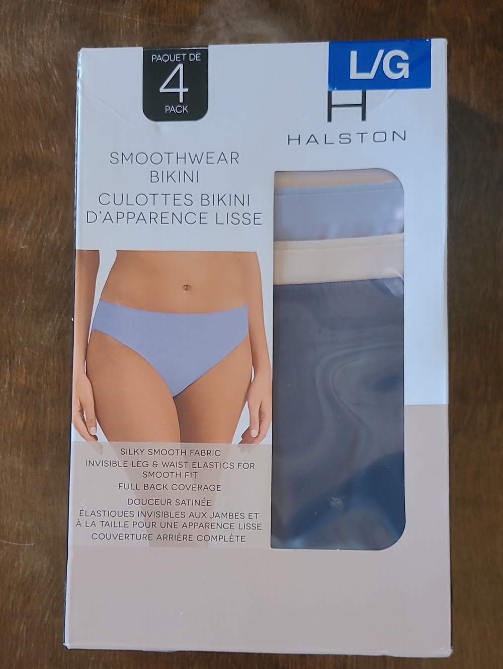 Halston Heritage 4-Pk Panties ~ Size Large